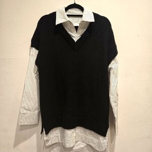 ASTR sweater shirt dress